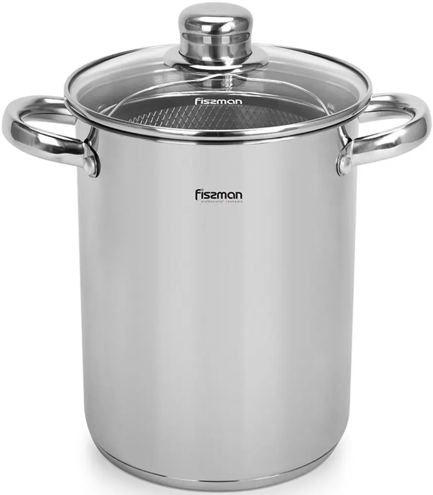 Кастрюля с крышкой Fissman Capellini 5369 3.5l (Inox)