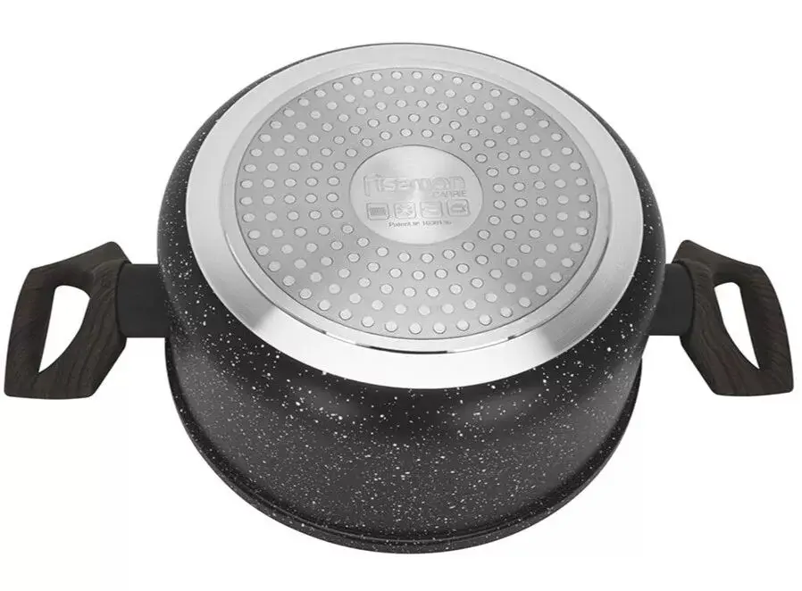 Oala cu capac Fissman Carrie 14483 4.67l (Black) - 2