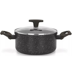 Oala cu capac Fissman Carrie 14483 4.67l (Black)