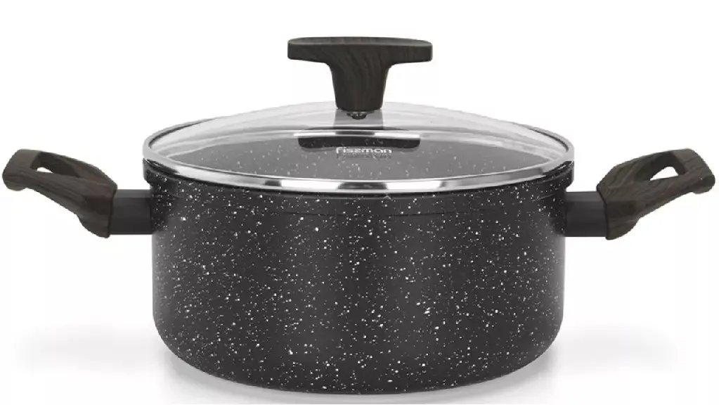 Oala cu capac Fissman Carrie 14483 4.67l (Black)