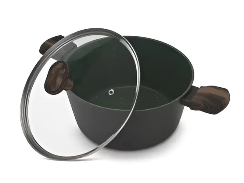 Oala cu capac Fissman Cuisine 14593 4.6l (Black) - 2