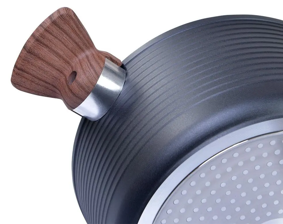 Кастрюля с крышкой Fissman Diamond 4305 (Black)