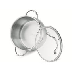 Кастрюля с крышкой Fissman Fabiana 5358 (Inox) Thumb