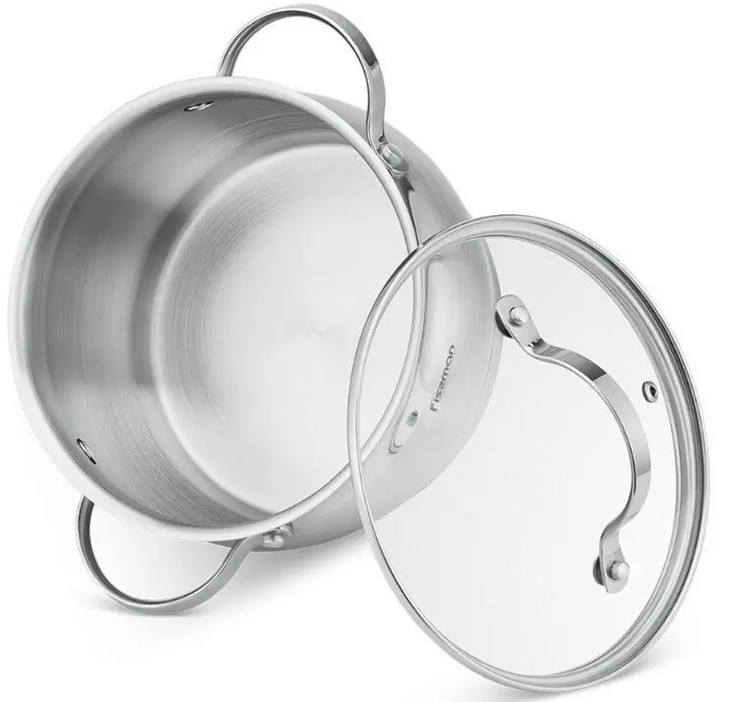 Oala cu capacFissman Fabiana 5359 6.1l (Silver) - 3