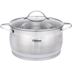 Oala cu capacFissman Fabiana 5359 6.1l (Silver)