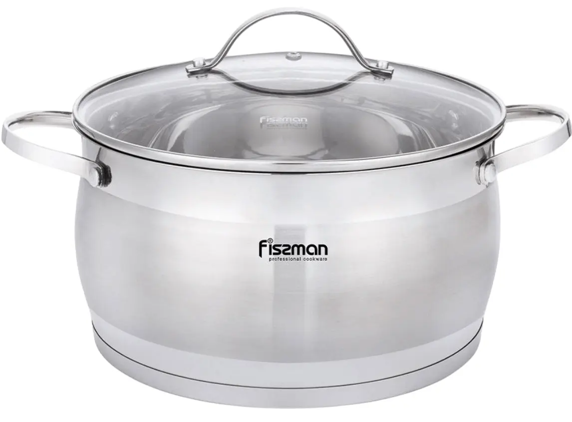 Oala cu capacFissman Fabiana 5359 6.1l (Silver)