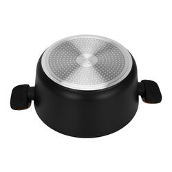 Кастрюля с крышкой Fissman Feorella 14513 (Black) Thumb