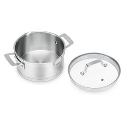 Кастрюля с крышкой Fissman Fobus 5388 (Inox) Thumb