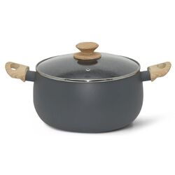 Oala cu capac Fissman Lana 14499 (Grey)