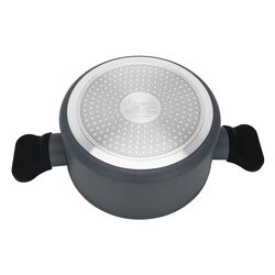 Oala cu capac Fissman Laura 14476 (Grey) Thumb