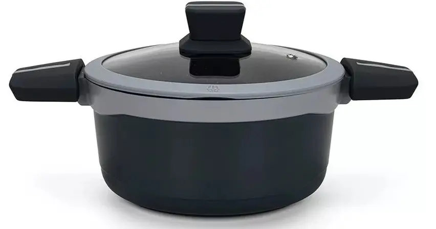 Oala cu capac Fissman Luxuria 14550 2.5l (Black) - 2