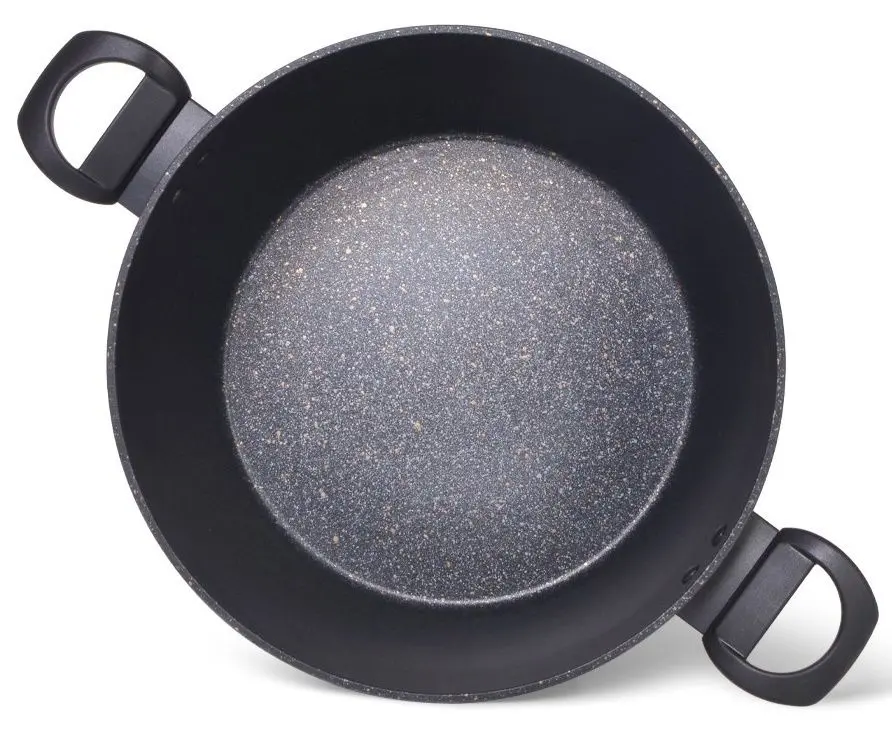 Кастрюля с крышкой Fissman Magna 14331 (Black)