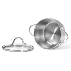 Oala cu capac Fissman Martinez 5139 (Inox) Thumb