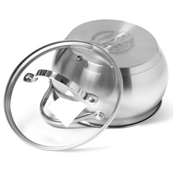 Oala cu capac Fissman Martinez 5139 (Inox) Thumb