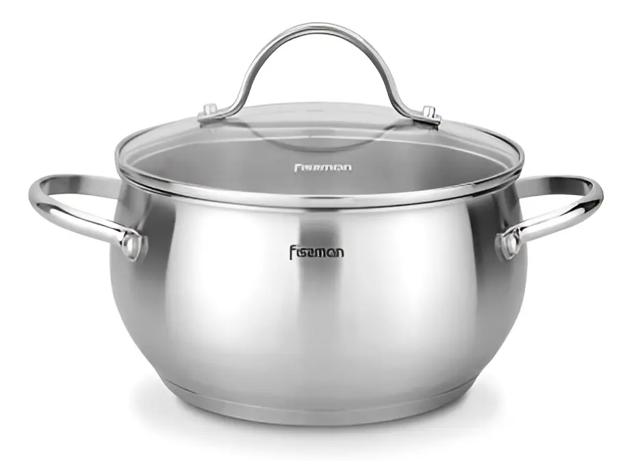 Oala cu capac Fissman Martinez 5139 (Inox)