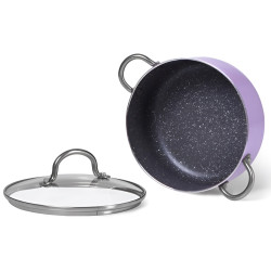 Oala cu capac Fissman Mini Chef 4259 (Pink) Thumb