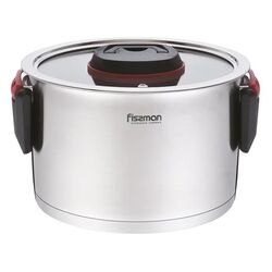 Кастрюля с крышкой Fissman Pauline 5228 (Inox) Thumb