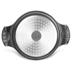 Oala cu capac Fissman Prestige 5041 (Grey) Thumb