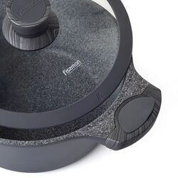 Oala cu capac Fissman Prestige 5041 (Grey) Thumb