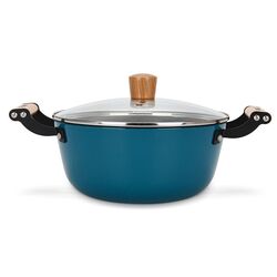 Oala cu capac Fissman Seagreen 4014 (Turquoise) Thumb