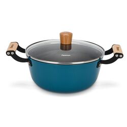 Кастрюля с крышкой Fissman Seagreen 4014 (Turquoise)