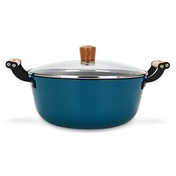 Кастрюля с крышкой Fissman Seagreen 4015 (Turquoise) Thumb