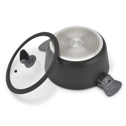 Cratita cu capac Fissman Stella 4286 (Black) Thumb