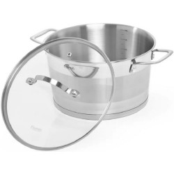Кастрюля с крышкой Fissman Tierno 5495 3.1L (Inox) Thumb