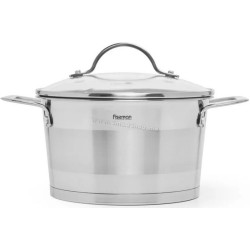 Кастрюля с крышкой Fissman Tierno 5496 5.25L (Inox)