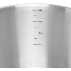 Cratita cu capac Fissman Tierno 5496 5.25L (Inox) Thumb