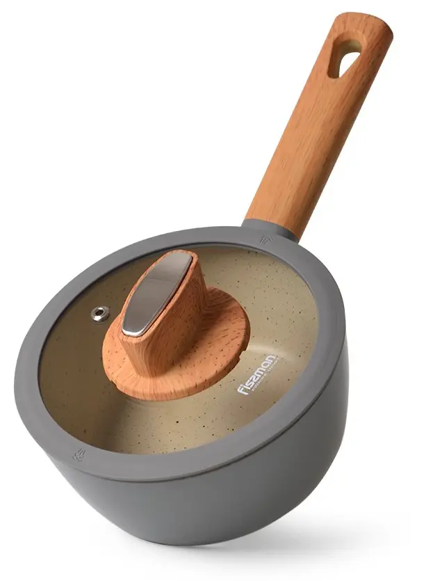 Ковш Fissman 14468 1.2l (Grey)