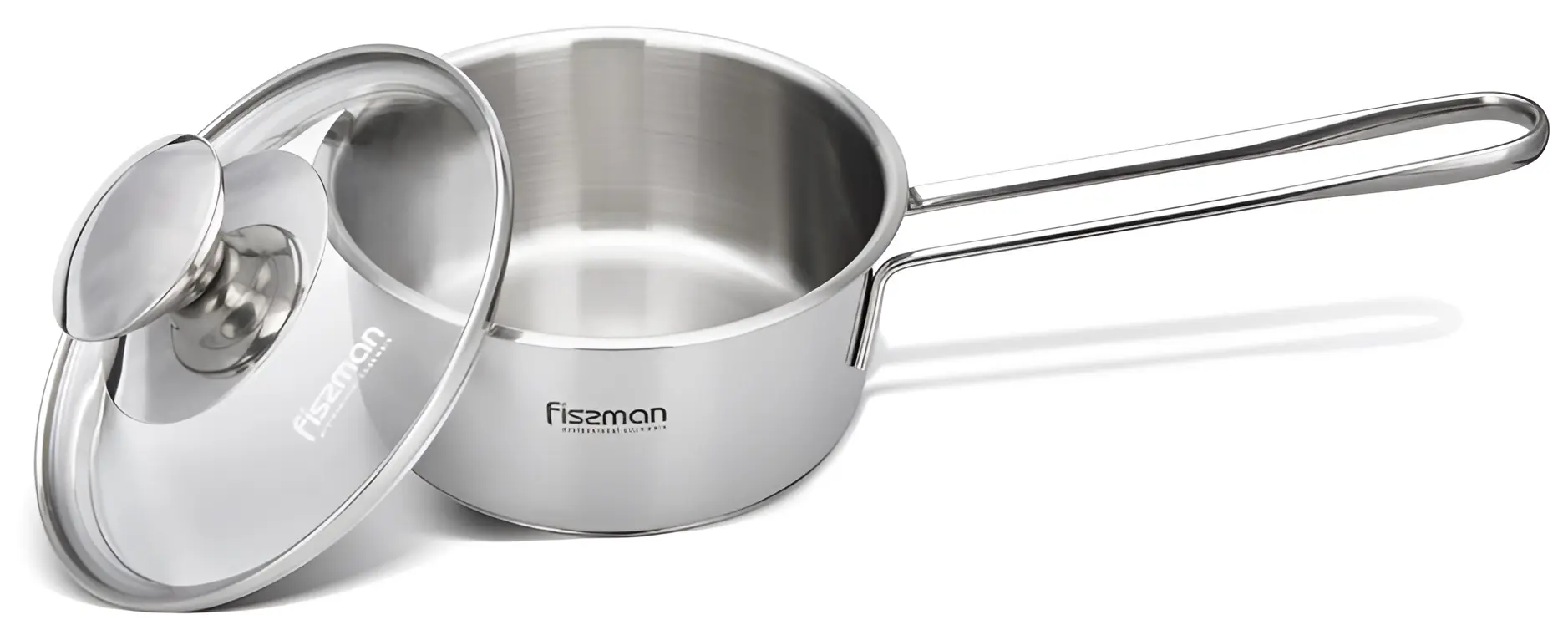 Ковш с крышкой Fissman Bambino 5271 (Inox)