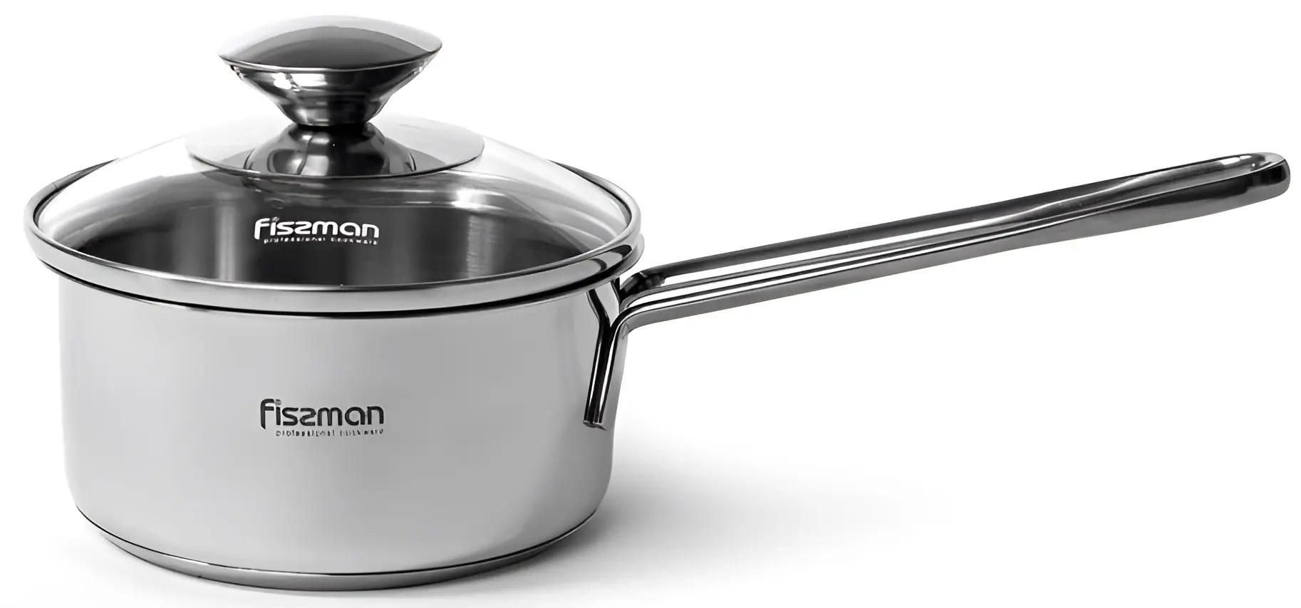 Ковш с крышкой Fissman Bambino 5271 (Inox)