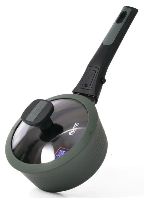 Ковш с крышкой Fissman Brilliant 14380 (Green)