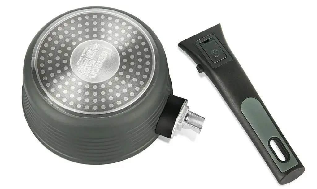 Ковш с крышкой Fissman Brilliant 14380 (Green)