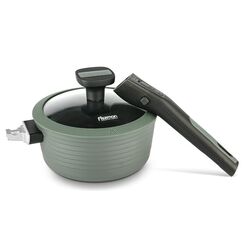 Ковш с крышкой Fissman Brilliant 14380 (Green) Thumb