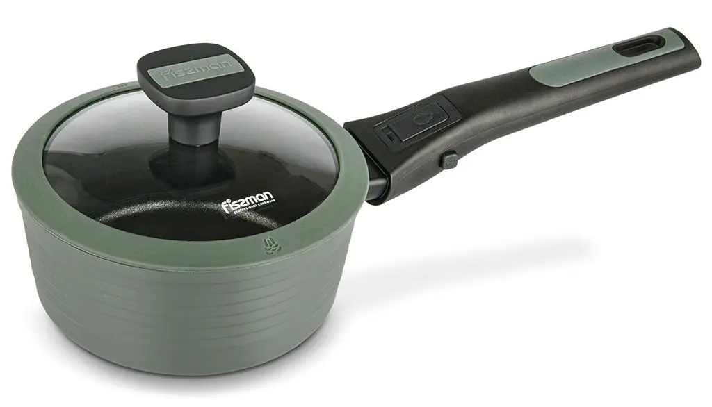 Ковш с крышкой Fissman Brilliant 14380 (Green)