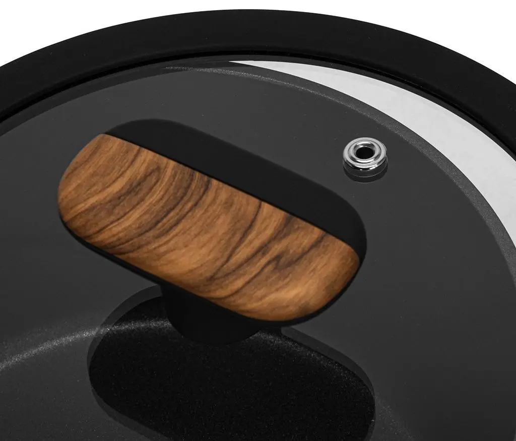 Ковш с крышкой Fissman Feorella 14511 (Black) - 11