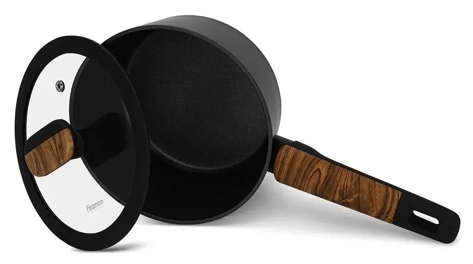 Ковш с крышкой Fissman Feorella 14511 (Black) - 3