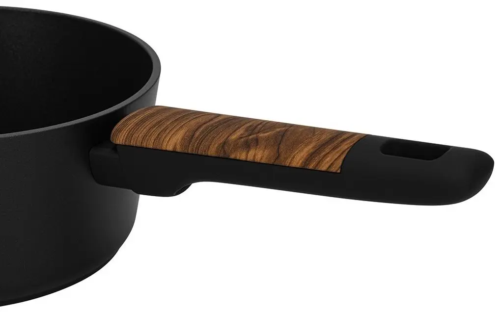 Ковш с крышкой Fissman Feorella 14511 (Black) - 8