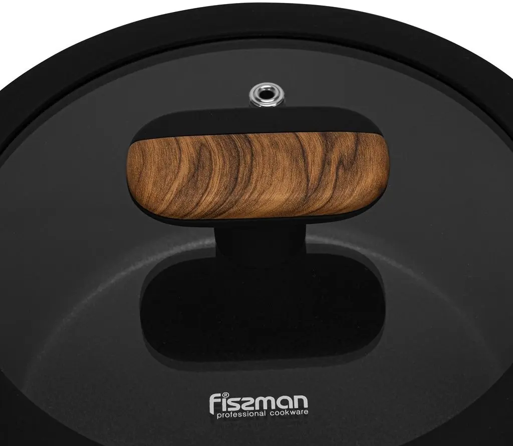 Ковш с крышкой Fissman Feorella 14511 (Black) - 10