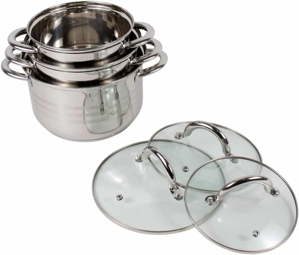 Set de cratite Floria ZLN4083 (Inox) - 2