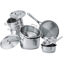 Set de cratite Franke A di Alessi 112.0500.078 (Inox)