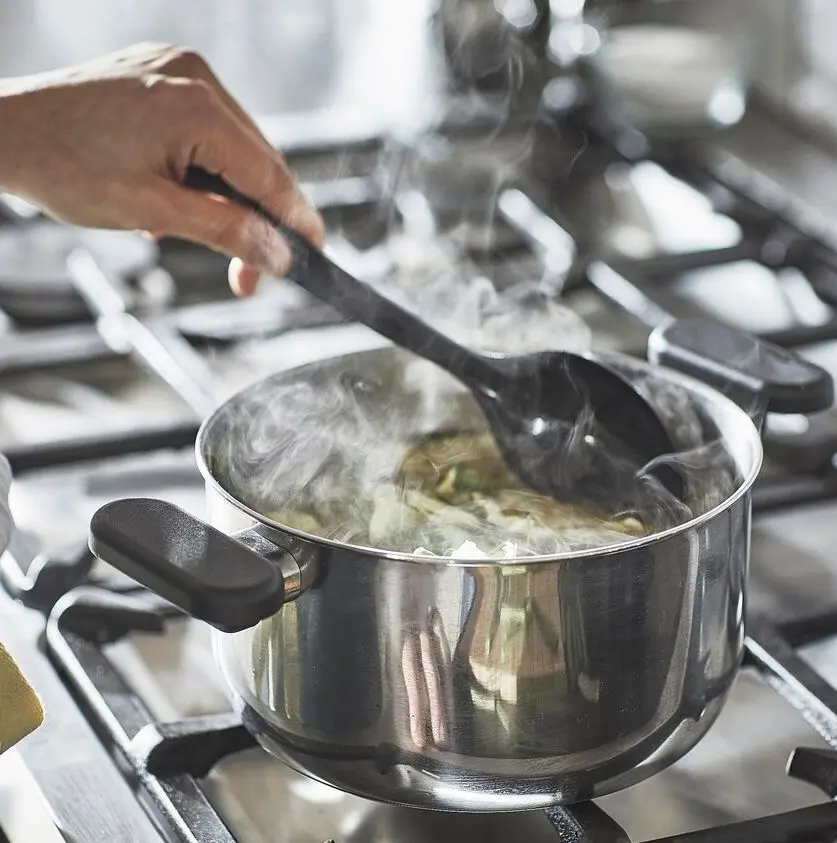 Oala cu capac Ikea Middagsmat 3L (Inox)