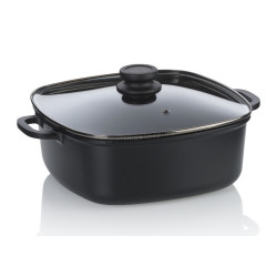 Oala cu capac Kela Atura 6l (Black)