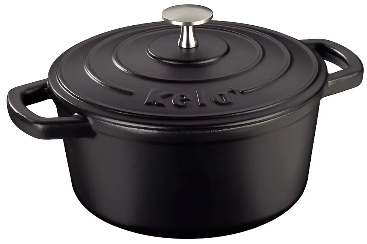 Кастрюля с крышкой Kela Calido 12470/11 (Black)