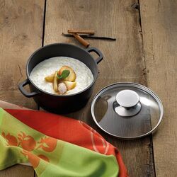 Кастрюля с крышкой Kela Kerros 20cm (Black) Thumb