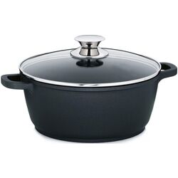 Кастрюля с крышкой Kela Kerros 20cm (Black)