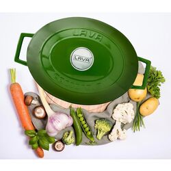 Кастрюля с крышкой Lava LV O TC 27 SPR K1 (Green) Thumb