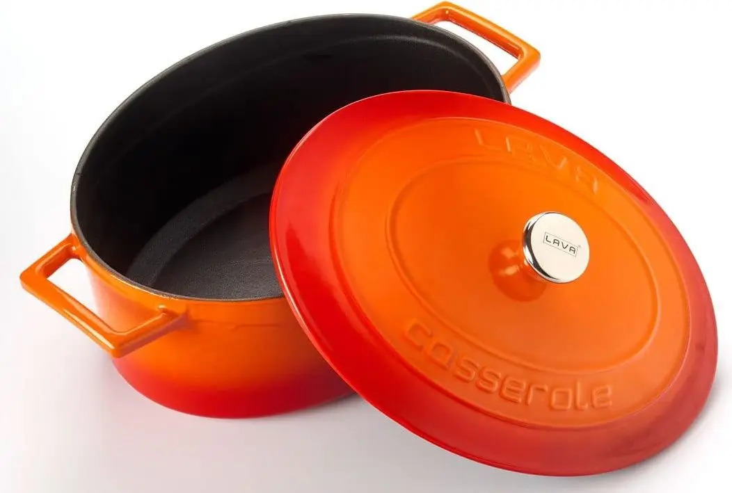 Кастрюля с крышкой Lava LV O TC 27 SPR K1 (Orange)